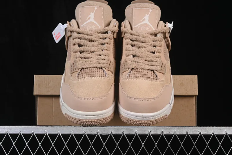 All categories Air Jordan Jordan series basketball shoes Air Jordan 4 Air Jordan 4 Retro "Cozy Girl" AJ4 Joe 4 plush warm yellow HV0823-200